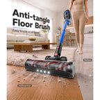 Cordless Vacuum Cleaner, 55Kpa Vacuum Cleaners For Home, Max 80Mins Runtime Stick Vacuum With Led Display&1.5L Dust Cup, Rechargeable Lightweight Handheld Vacuum For Carpet/Hardwood Floor/Pet Hair/Car