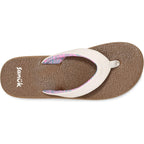 Sanuk Yoga Mat Ii | Flip Flops For Women | Yoga Sandals For Women | Women'S Beach Sandals | Memory Foam Footbed