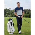 M Maelreg Golf Shirts For Men Dry Fit Performance Chest Print Color Block Moisture Wicking Casual Short Sleeve Polo Shirts