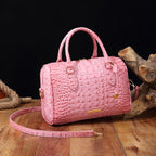 Makcr Joacbv Top-Handle Crocodile Purses For Women Crossbody Leather Bags Trendy Large Capacity Tote with Shoulder Strap