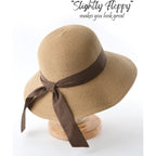 FURTALK Womens Beach Sun Straw Hat UV UPF 80+ Travel Foldable Brim Summer UV Hat