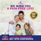 Dr. JOEL'S Neuropathy Nerve Relief Cream - Organic Neuropathy Support Cream for Feet, Hands, Legs and Toes - 4 OZ Value Pack- Made in USA