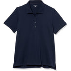 Women's Short-Sleeve Polo Shirt, Soft Stretch Cotton Jersey (Available in Plus Size)