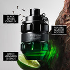 Viktor&Rolf - Spicebomb Men's Cologne Travel Size Set ($50 Value) - Spicebomb Eau de Toilette & Nightvision Eau de Toilette - 0.2 Fl Oz Each Mini Size