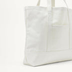 Amazon Essentials Unisex Large Heavy Duty Canvas Beach Tote Bag, Natural, One Size