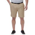 Haggar Men'S Cool 18 Classic Fit Expandable Waist Short Reg. And Big & Tall Sizes