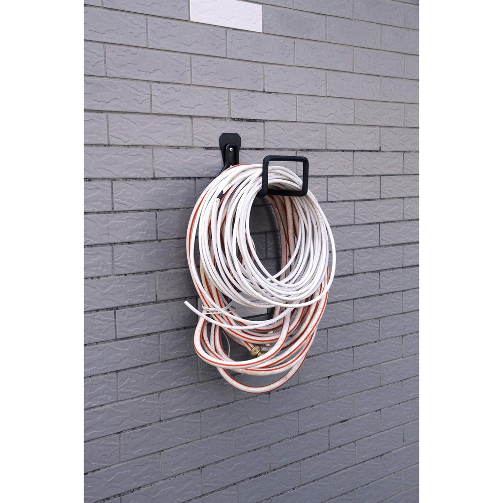 Hose Hanger, Heavy Duty Metal Hose Holder Wall Mount, Hook For Garden Hose/Expandable Hose/Hose Reel/Water Hose/Pocket Hose/Flexable Hose/Magic Hose 100 Ft