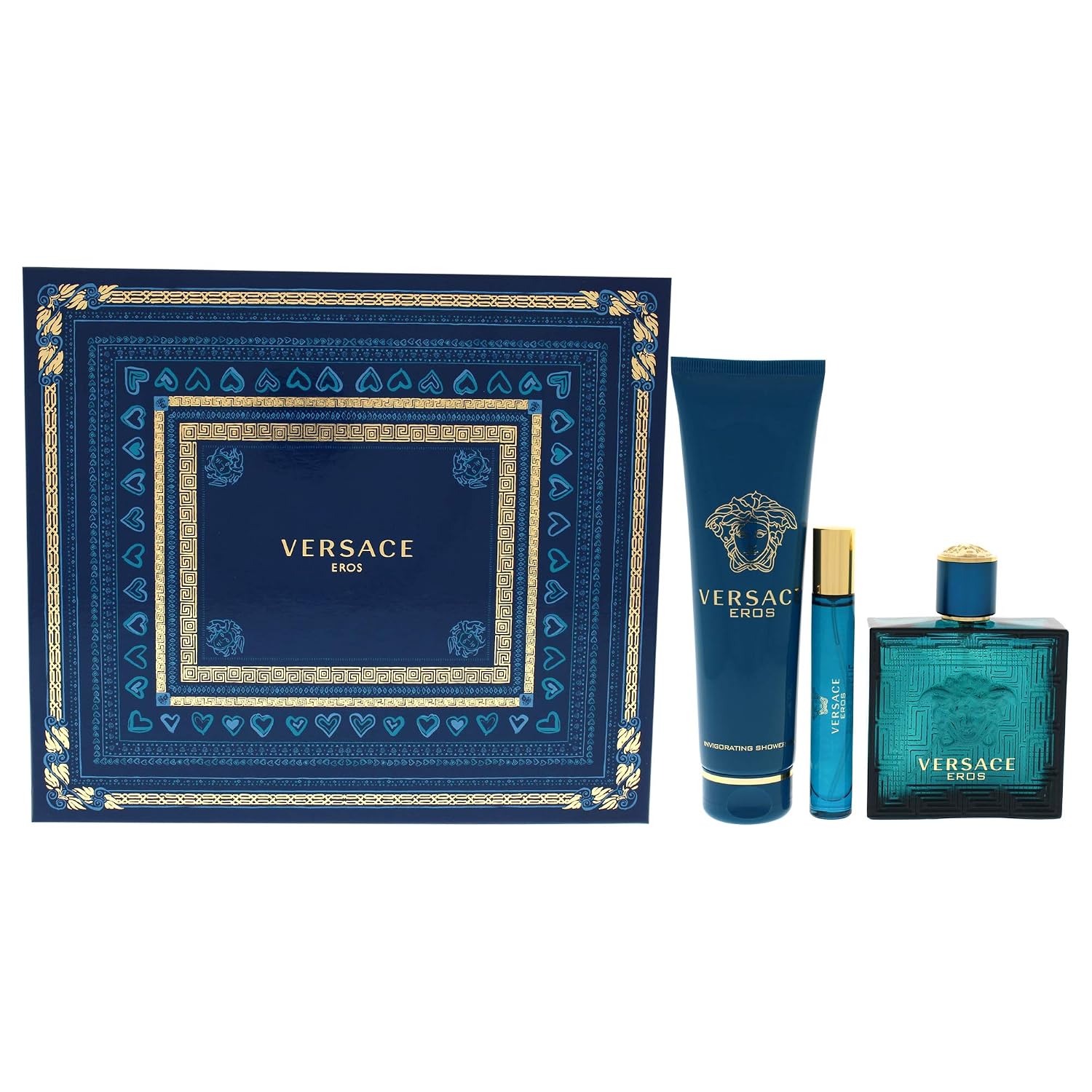 Versace Versace Eros Men 3 Pc Giftset