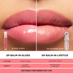 L'Oreal Paris Glow Paradise Hydrating Tinted Lip Balm-in-Gloss with Pomegranate Extract & Hyaluronic Acid, Ultra-Gentle, Non-Sticky Formula, Porcelain Petal, 0.23 fl oz