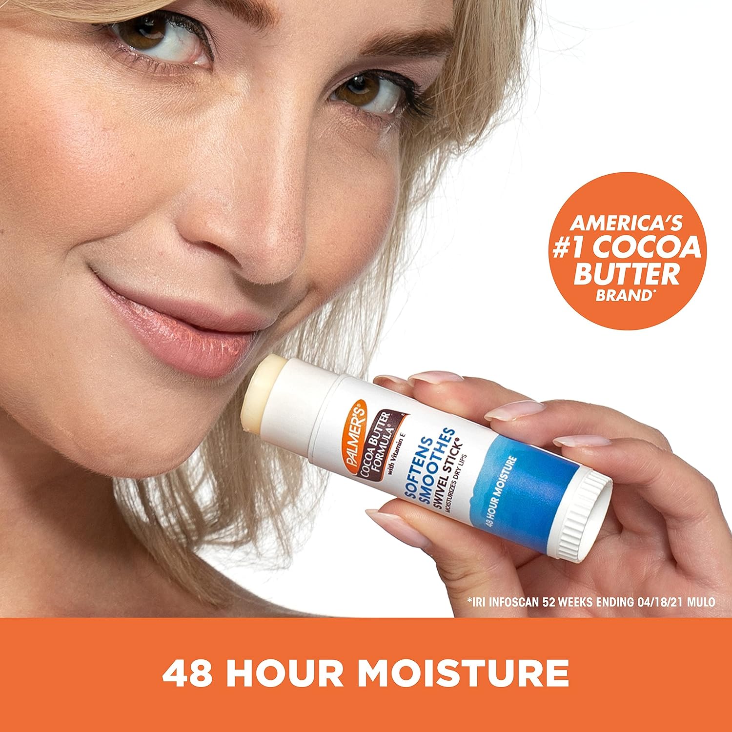 Palmer'S Cocoa Butter Formula Moisturizing Swivel Stick, Pack Of 3 | Vitamin E Lip Balm For Beach Bag, Multi-Purpose Face & Body Moisturizer Stick, Ideal For Treating Dry Skin Patches