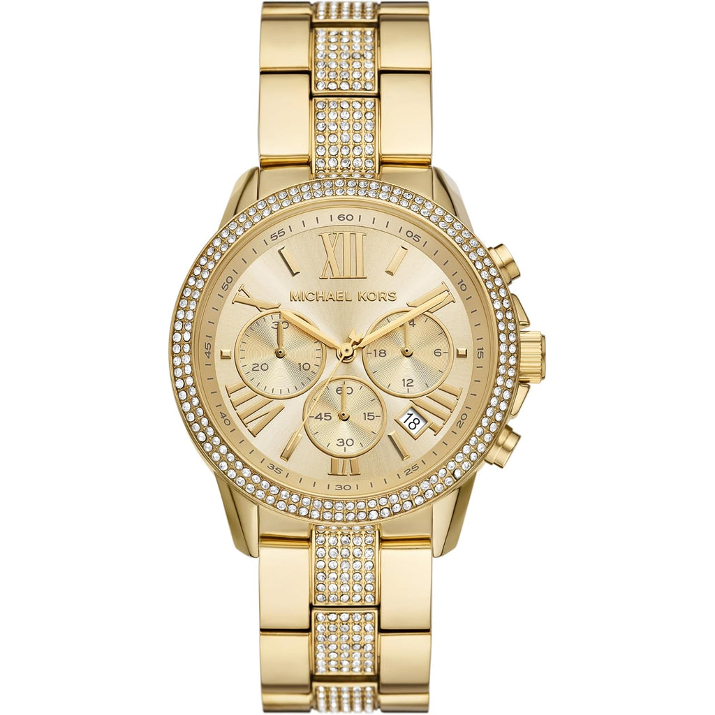 Michael Kors Brynn Women'S Watch, Stainless Steel And Pavé Crystal Watch For Women