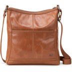 The Sak iris Leather Crossbody Purse - Women's Handbag for Everyday & Travel - Cross Body Bag With Zipper Closure