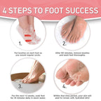 Dermora Soft Touch Foot Peel Mask - Pack of 2 Feet Peeling Masks for Dry, Cracked Heels & Calluses - Exfoliating Foot Mask Peel for Baby Soft Skin (Original)