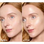 E.L.F. Halo Glow Silky Powder Highlighter, Long-Lasting Luminous Face Finish, Cake-Resistant With Micro-Shimmer, Vegan & Cruelty-Free, Soft Pearl Era