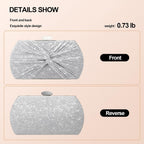 Suhatjia Clutch Purses for Women Wedding Evening Glitter Sparkly Handbags Party Purses for Women with Detachable Chain | Wedding, Evening, Glitter, Sparkly