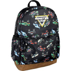 Intimo Monster Jam Trucks Dragon Zombie Grave Digger Megalodon All Over Print Backpack 16"