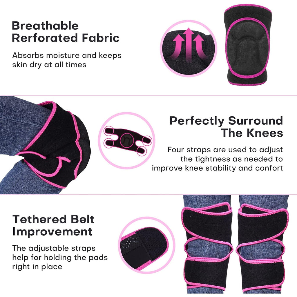 Women Men Knee Pad Suitable For House Working, Floor And Carpet Cleaning, Gardening Maintain, Construction Work, High Elastic Fabric Men Knee Pads Protect Knee Safety
