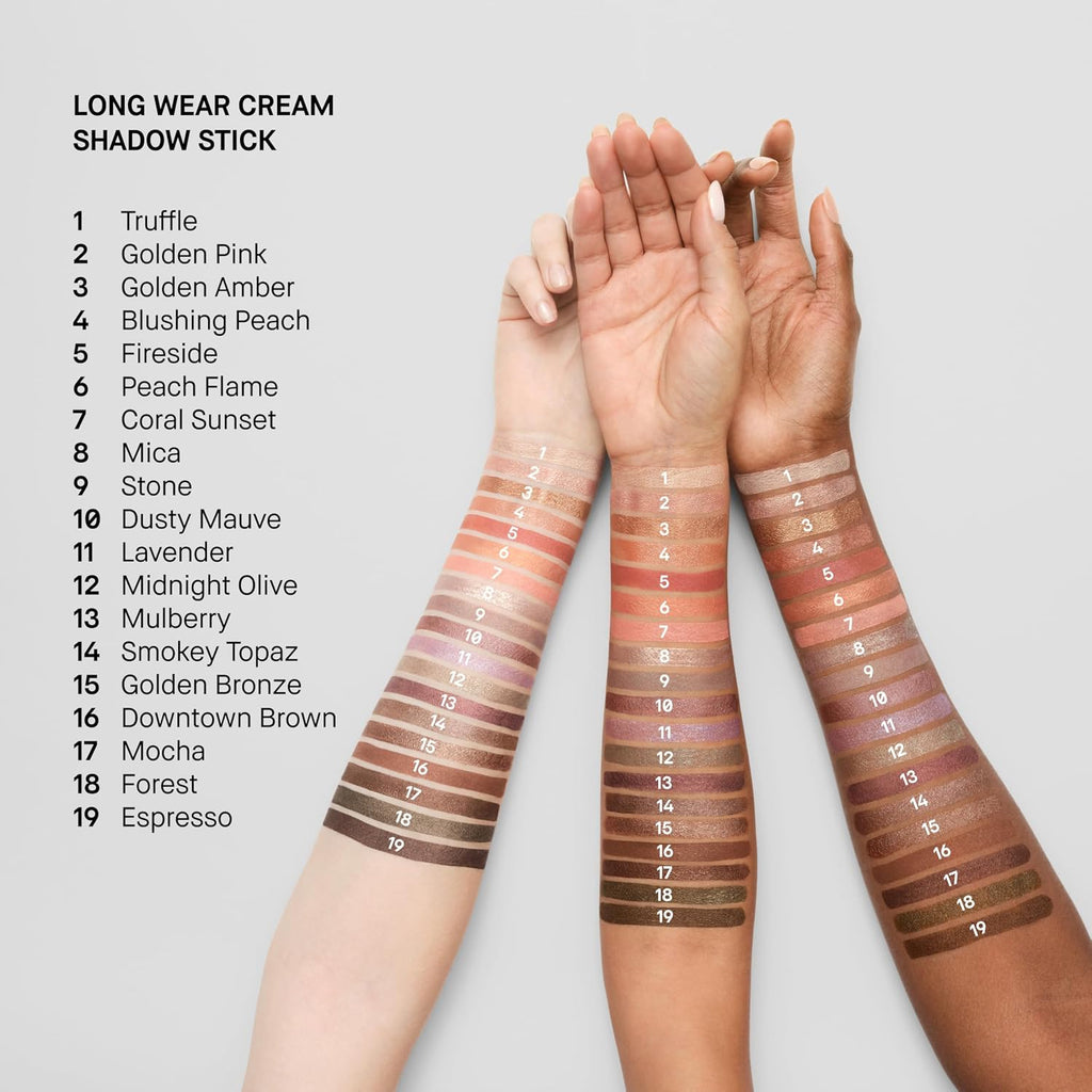 Bobbi Brown Long-Wear Cream Shadow Stick | 24-Hour Eyeshadow Stick | High-Pigment, Buildable Shades With Three Finishes