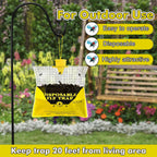Fly Traps Outdoor With Bait, 6 Pcs Disposable Flies Control Bags For Farm