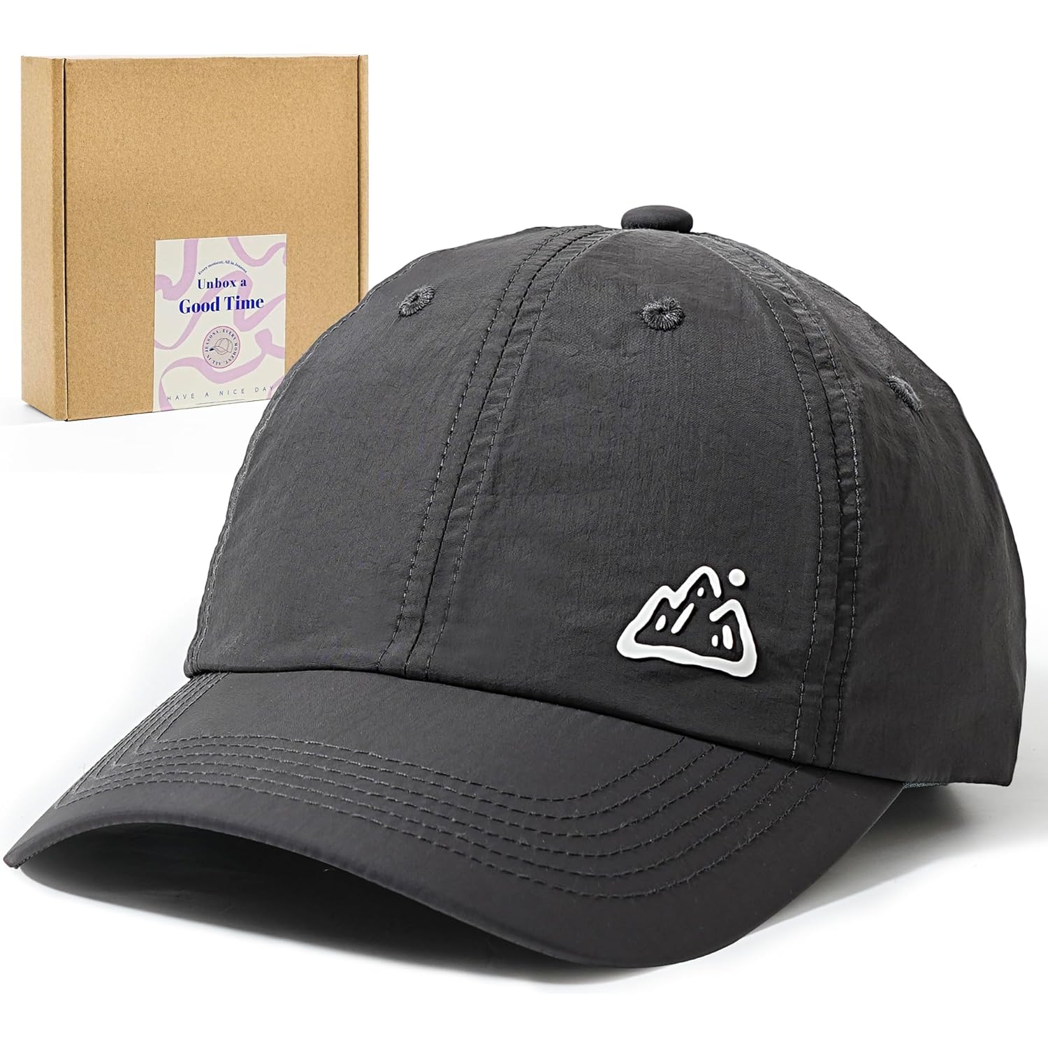 Jeasona UPF 50+ UV Protection Running Hat for Women, Lightweight Quick Dry Packable Sun Protection Baseball Cap