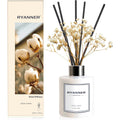 Reed Diffuser Set,5.1 Fl Oz Clean Linen Scent Diffuser With Sticks Home Fragrance Reed Diffuser With Essential Oil For Bathroom Shelf Decor&Air Freshener,Home Bathroom Office Decor & Gifts