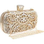Womens Sparkly Rhinestone Crystal Clutch Bag Glitter Sequin Bridal Purse Evening Handbag For Wedding Party Prom