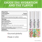 Softlips Daily Lip Moisturizer For Very Dry Lips, Tropical Flavored Lip Balms, Hydrates, Soothes & Prevents Dry, Chapped Lips, Smooth Glide Formula, Dermatologist Tested, Pack Of 3 Chap Sticks
