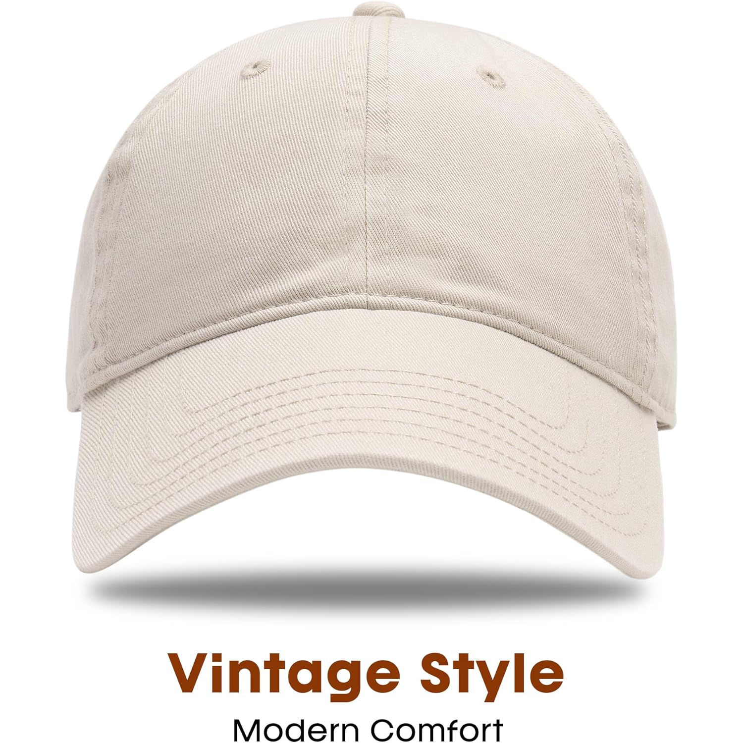 FURTALK Unisex Vintage Washed Unstructured Baseball Cap Washed Cotton Adjustable Dad Hat