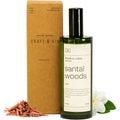 Craft & Kin Premium Santal Woods Room Spray – Long-Lasting Air Freshener For Home – Natural Essential Oil Linen & Pillow Spray – Odor Eliminator Aroma Mist For Bedroom & Washroom – 6.76 Oz
