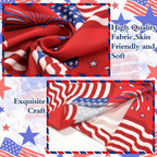 4th of July Hawaiian Shirt for Men Independence Day Patriotic Casual Beach Shirt for Parade Party