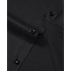 Mens Wrinkle Free Dress Shirts Regular Fit Business Button Down Shirt Formal Long Sleeve Wedding Stretch Shirts