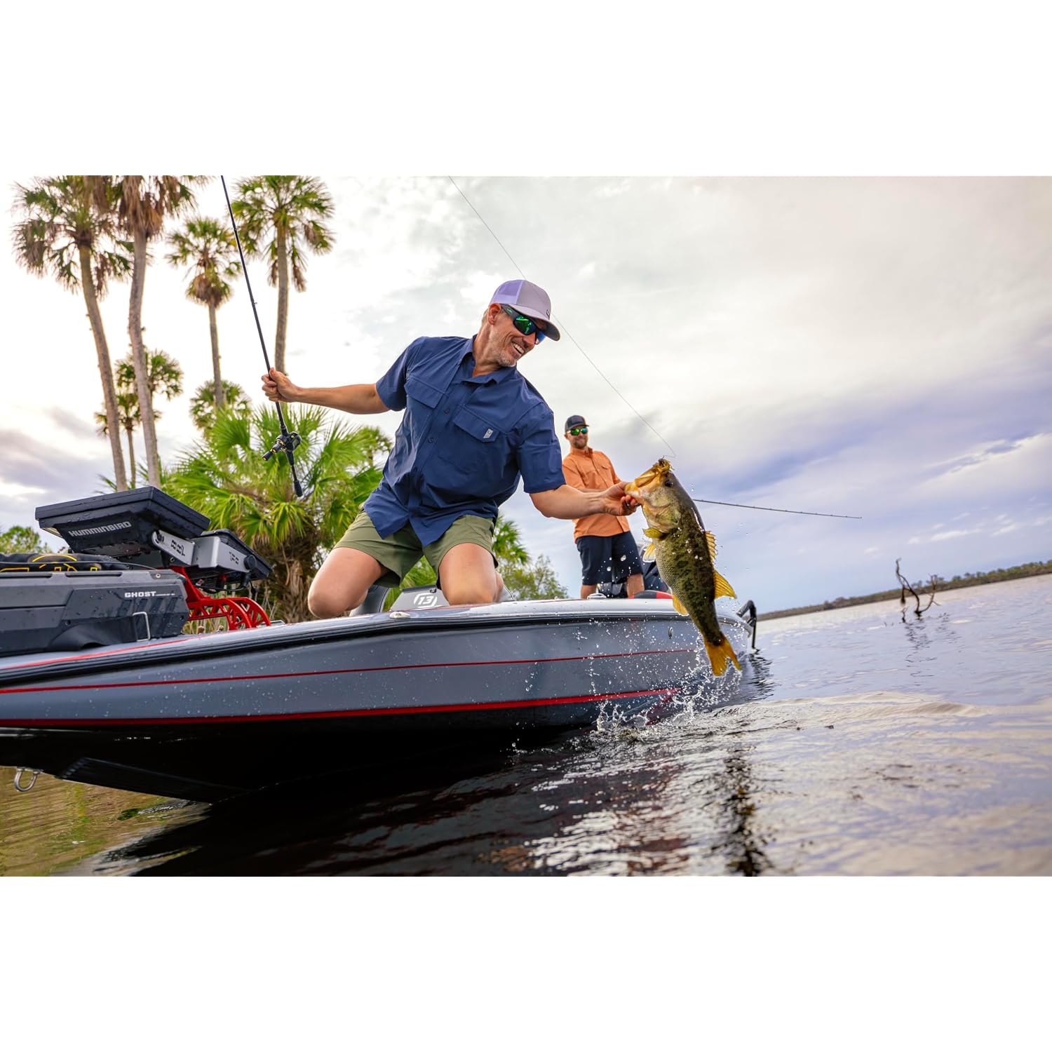 Huk Men'S Creekbed Cargo Short, 7" Performance Fishing Cargo Shorts