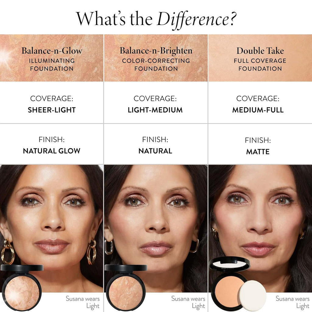 LAURA GELLER NEW YORK Baked Balance-N-Glow Illuminating Foundation - Fair - Buildable Sheer to Light Coverage - Satin Finish