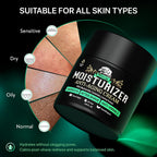 Mens Face Moisturizer Anti-Aging Cream - Lightweight After Shave Lotion For Men - Day & Night Hydrating Skin Care With Niacinamide Collagen Ceramides - Fast-Absorbing Non-Greasy 1.85Oz