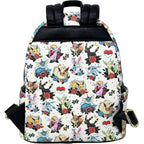 Loungefly Pokemon Eeveelutions Tattoos Print Womens Shoulder Bag Handbag Purse