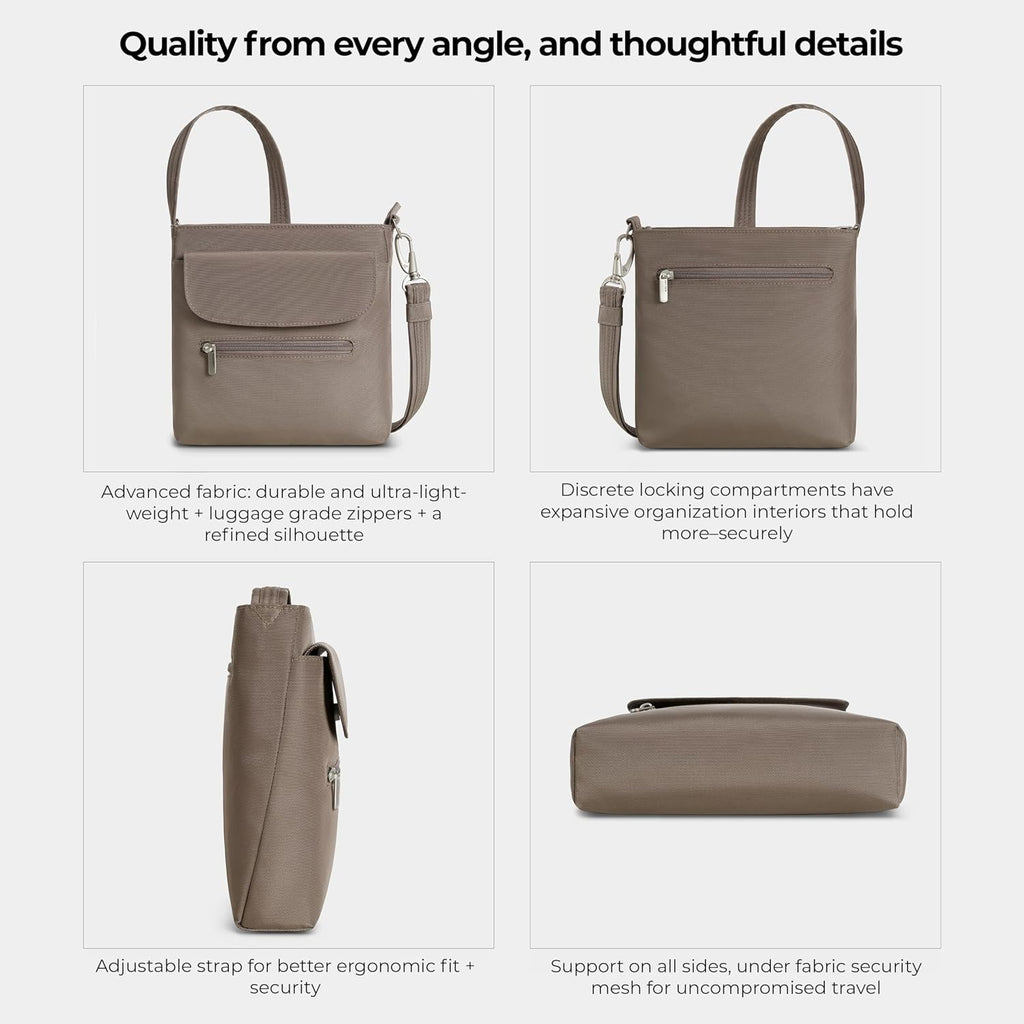 Travelon Anti-Theft Classic Mini Shoulder Bag