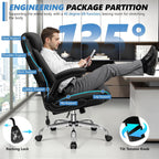 Executive Office Chair, Big And Tall Ergonomic Computer Desk Chair Black