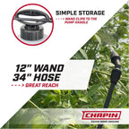 Chapin 2-Gallon Pump Sprayer, Anti-Clog For Consistent Spray