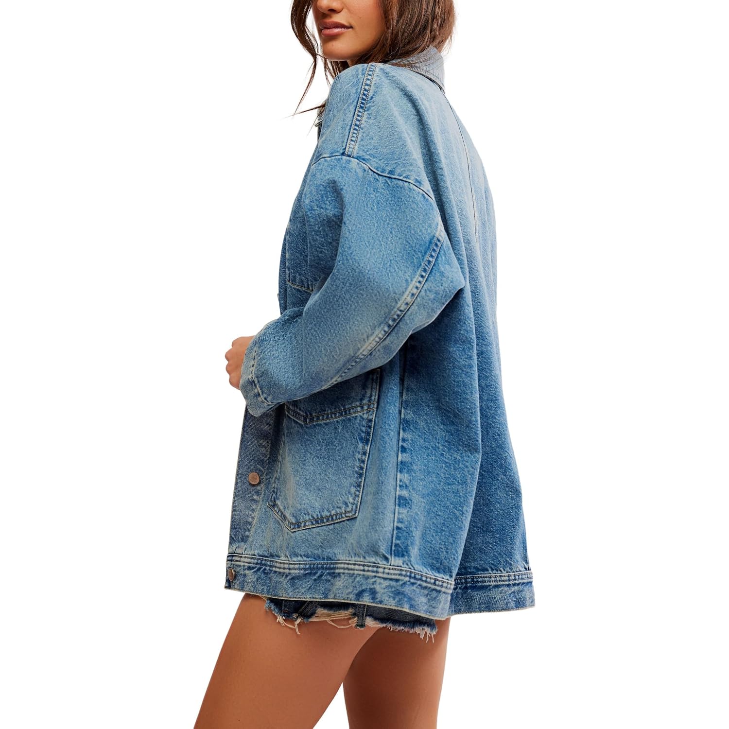 Free People Women'S Avery Denim Jacket