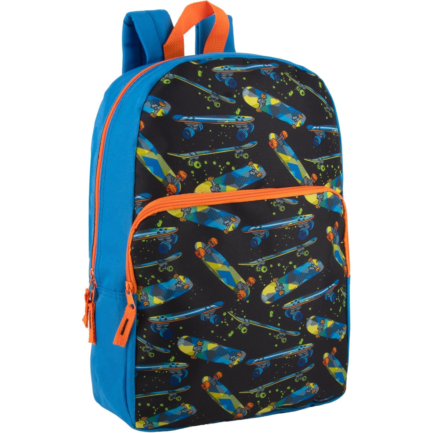 Trail Maker 24 Pack Of 17 Inch Printed Bulk Backpacks For Boys And Girls Wholesale Backpacks In Bulk For School Kids (Fun Mixed Unisex Pack)