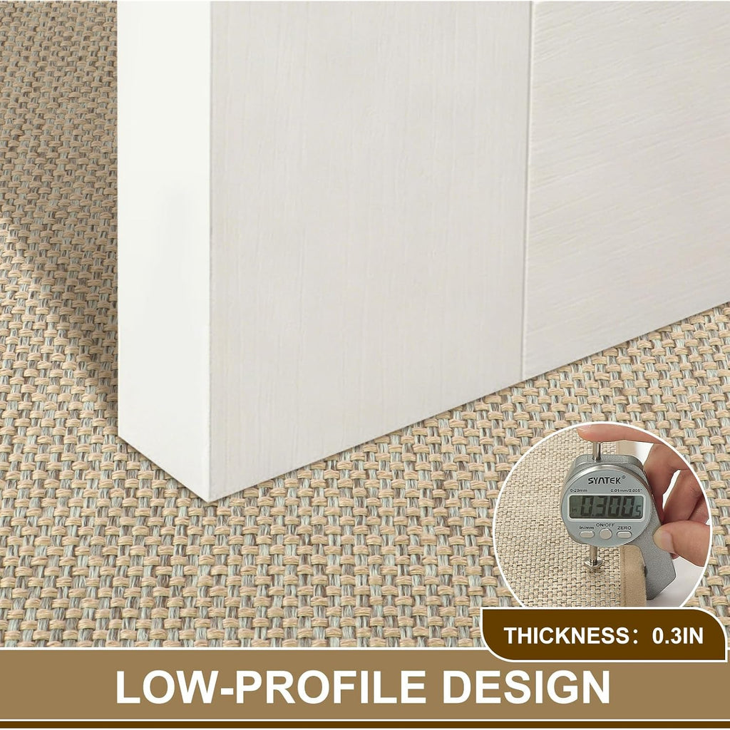Door Mat 17"X29", Non Slip Door Mat Indoor Entrance, Rubber Backing Indoor Door Mats Washable Absorbent Low-Profile Doormat Front Entryway Entry Resist Dirt Inside Door Mats, Khaki