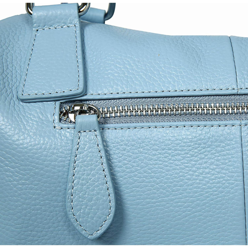 Heshe Womens Genuine Leather Purse Satchel Tote Bags Ladies Real Leather Bags Crossbody Handbags