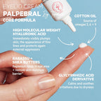 Svr Palpebral Eye Cream. Hyaluronic Acid & Shea Butter Ultra-Soothing For Extremely Dry, Itchy & Sensitive Skin Prone To Irritations. Steroid & Fragrance-Free Formula, Non-Comedogenic. 0.5 Fl.Oz