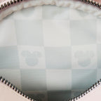 Loungefly Minnie Mouse Checkered Texture Convertible Mini Backpack & Crossbody Bag