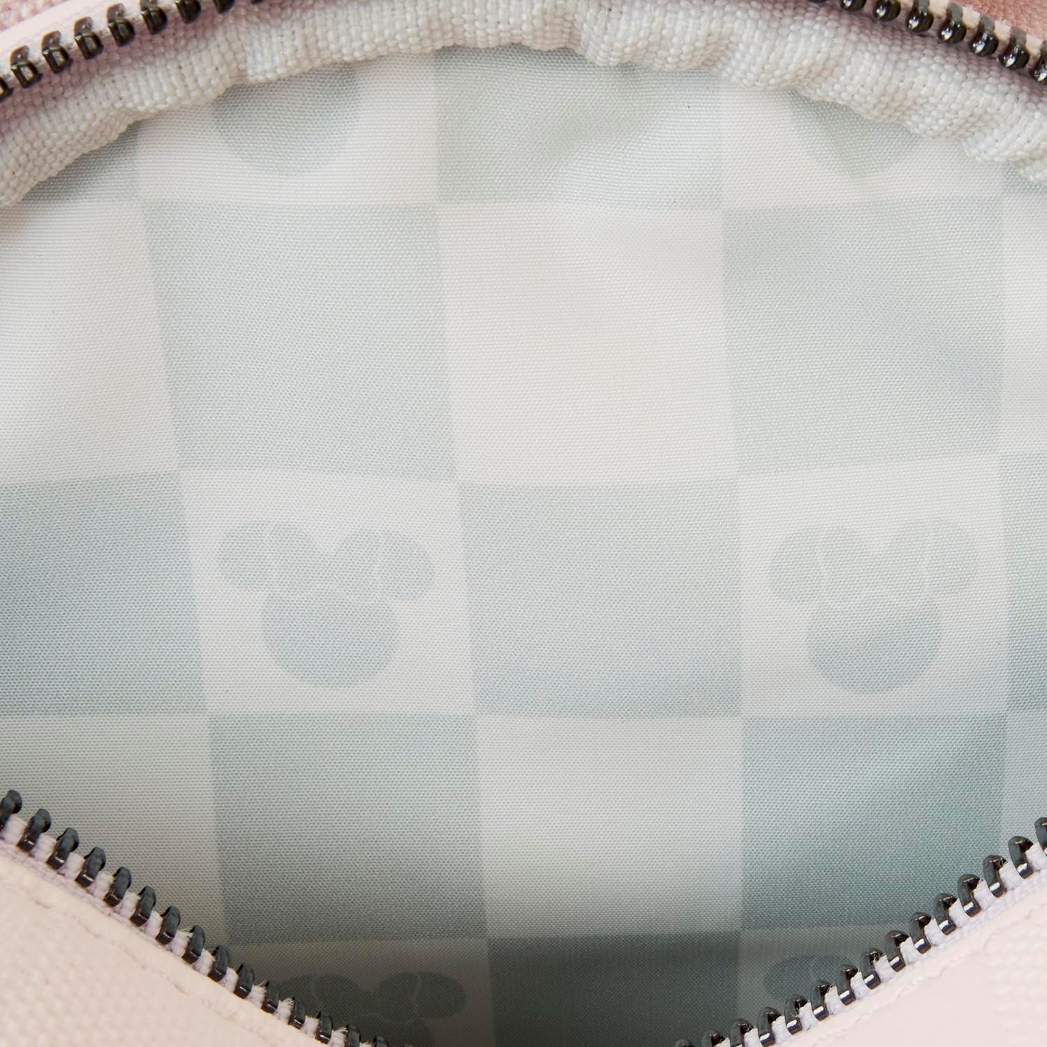 Loungefly Minnie Mouse Checkered Texture Convertible Mini Backpack & Crossbody Bag