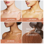 Body Coverage Perfector With Makeup Brush, Tattoo Cover Up Makeup Waterproof Sweatproof For Leg Arm Body Make Up, Tattoo Concealer Coverage Scar Bruise Dark Spots For All Skin, 3.53 Oz Medium Radiance