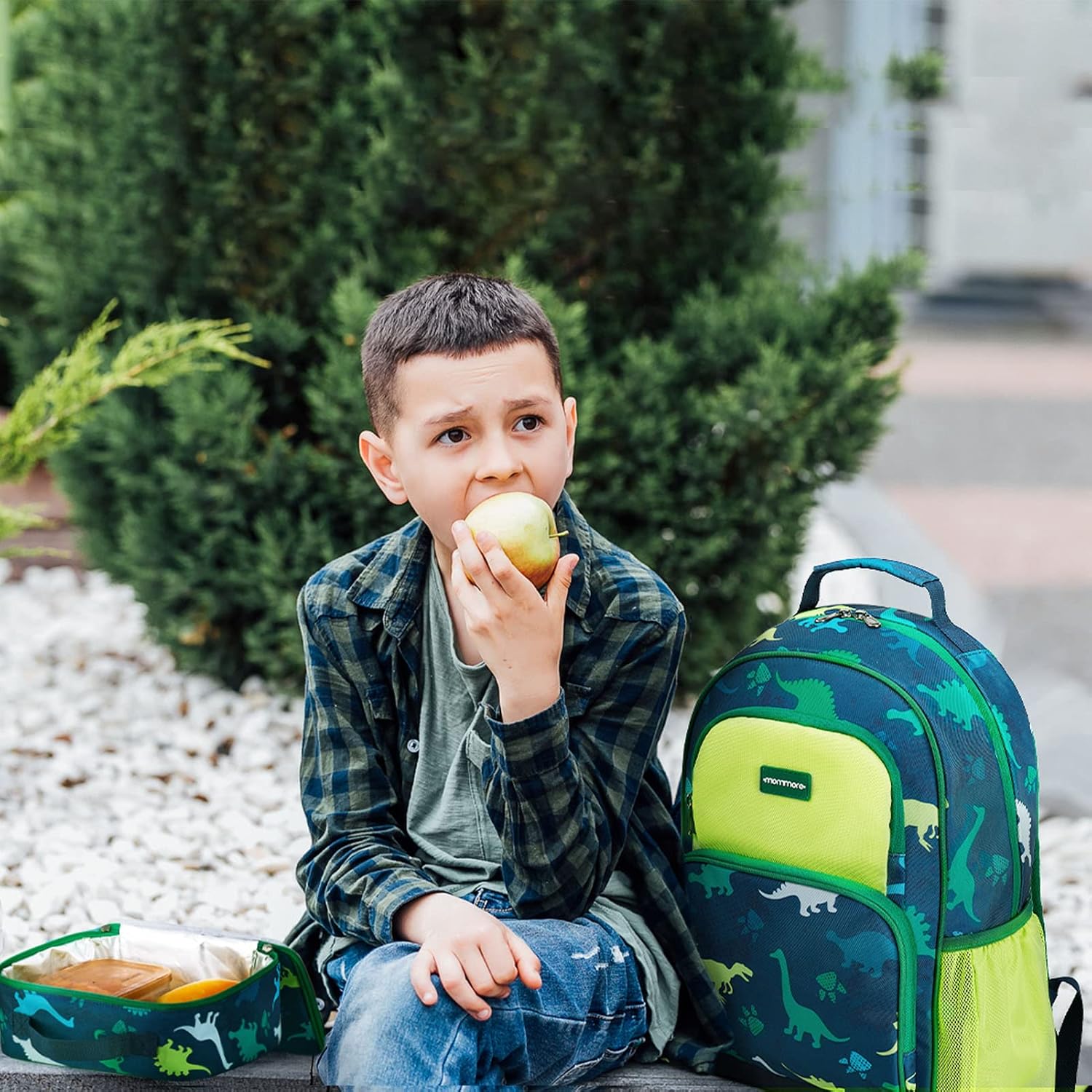 Mommore Kids Backpack Set Kindergarten School Bookbag For Boys Girls