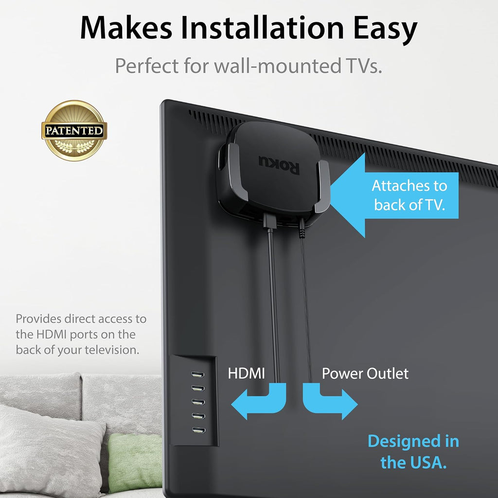 Totalmount For Roku Ultra (Compatible With All Roku Ultra Models)