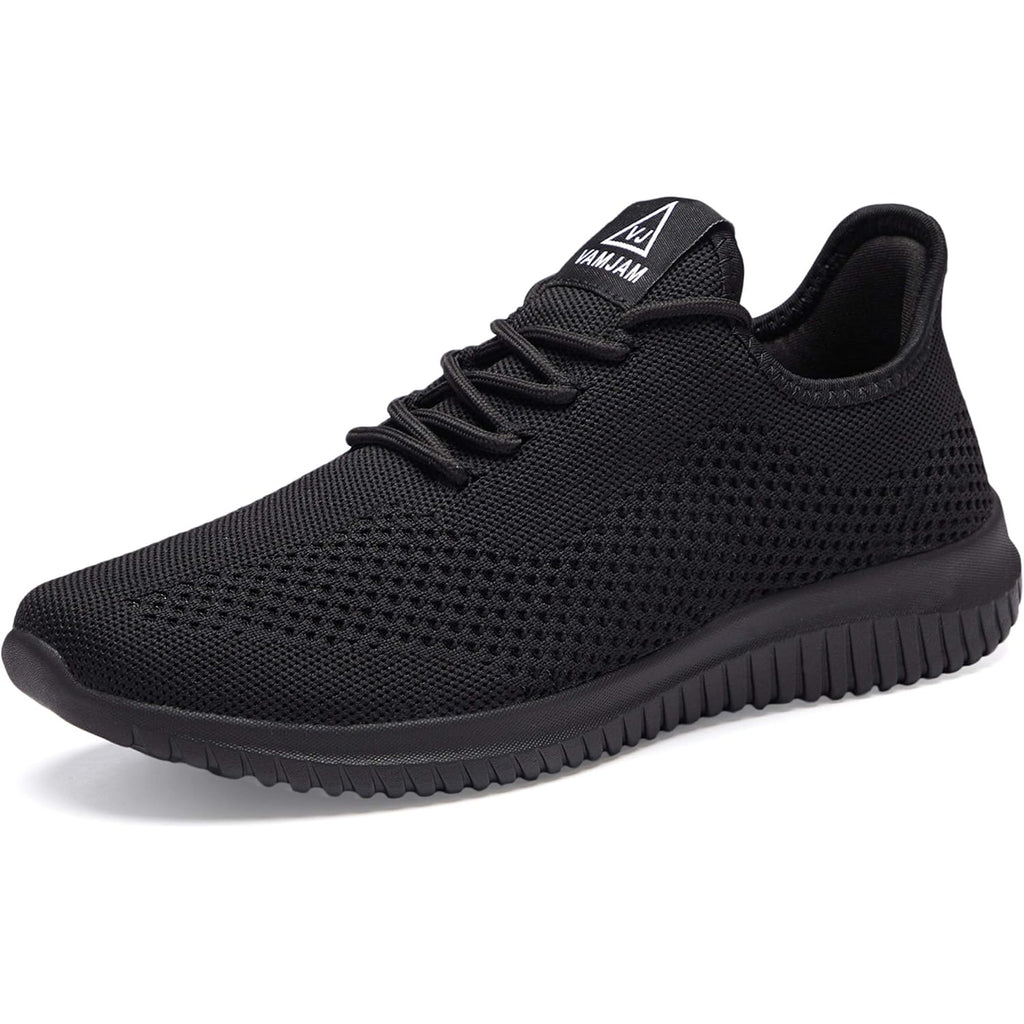 Vamjam Men'S Running Shoes Ultra Lightweight Breathable Walking Shoes Non Slip Athletic Fashion Sneakers Mesh Workout Casual Sports Shoes