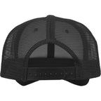 Gelante Mesh Trucker Baseball Cap Snapback Hat Structured Front Panel Black